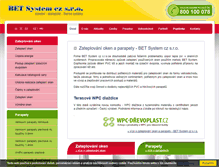 Tablet Screenshot of betsystem.cz